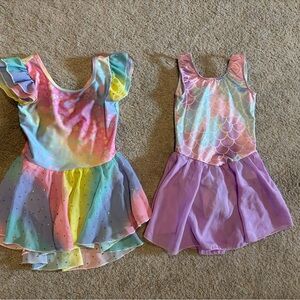 Colorful Kids Dance Leotards